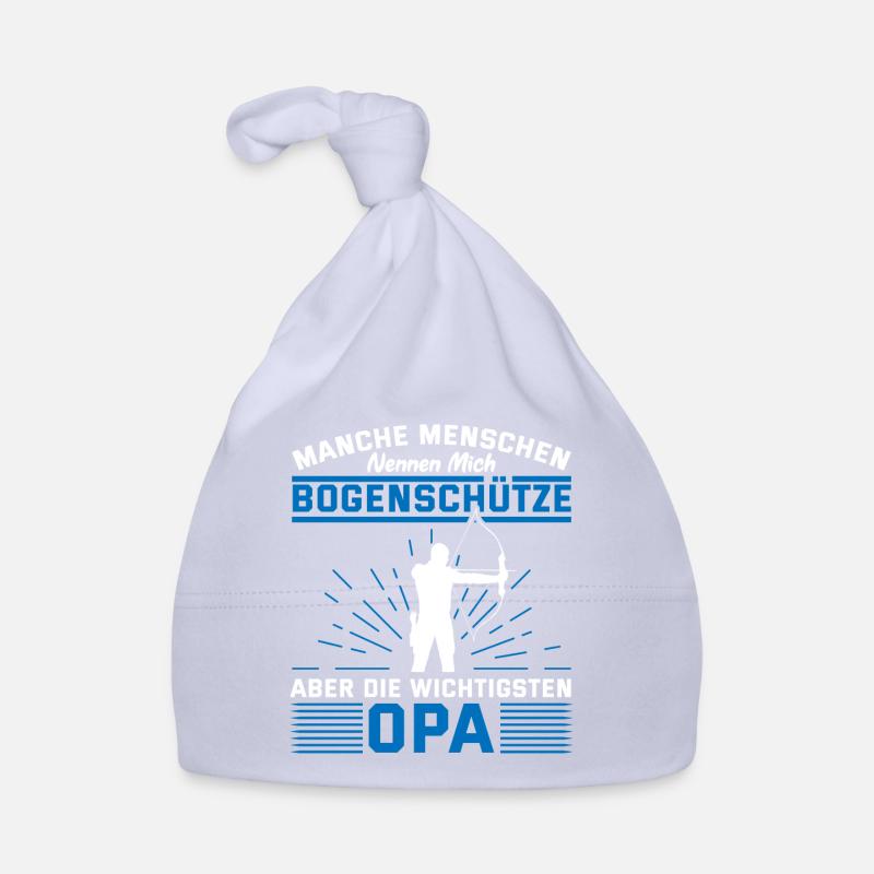 Bogenschütze Opa Bogenschießen Bogenschiessen Baby Bio-Mütze