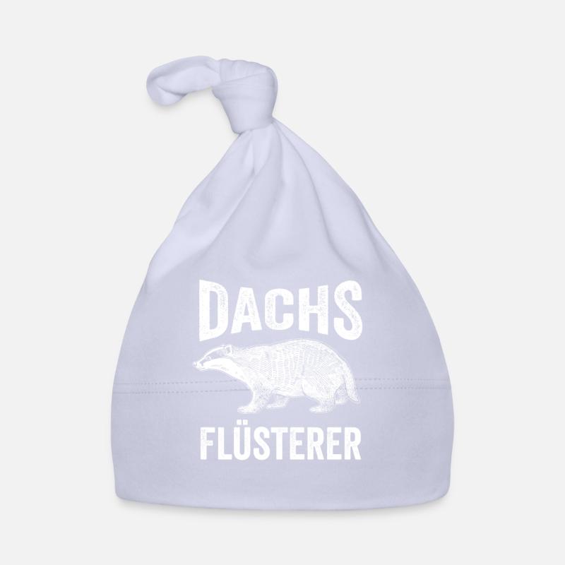 Dachs Flüsterer Dachsliebhaber Geschenk Baby Bio-Mütze