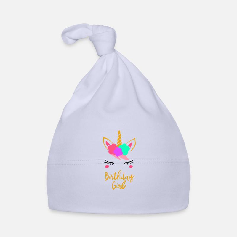 Fille dont c'est l'anniversaire Bonnet bio Bébé