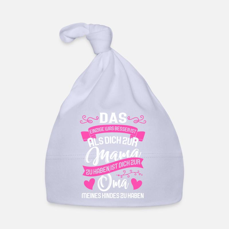 Mama Oma Werdende Oma Geschenk Baby Bio-Mütze