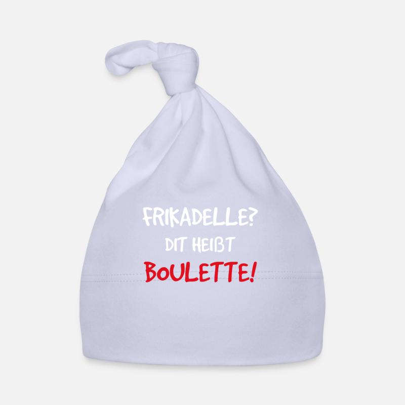 Frikadelle Dit Heißt Boulette Hack Bulette Baby Bio-Mütze