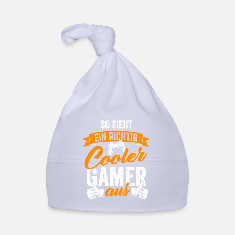 Gamer Zocker Videospiel PC Computerspiel Geschenk Baby Bio-Mütze
