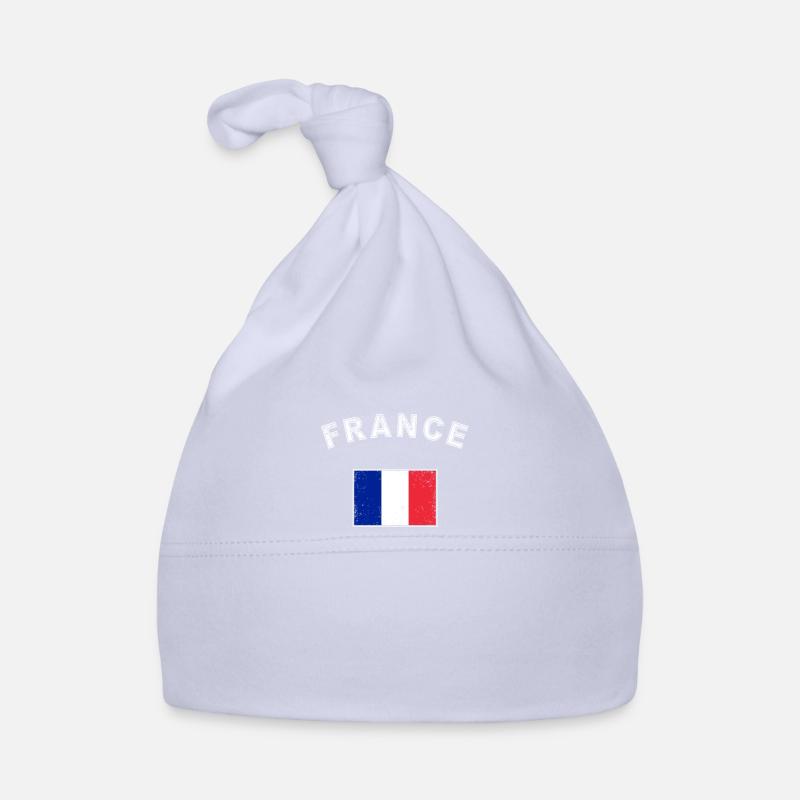France drapeau français Drapeau Bonnet bio Bébé