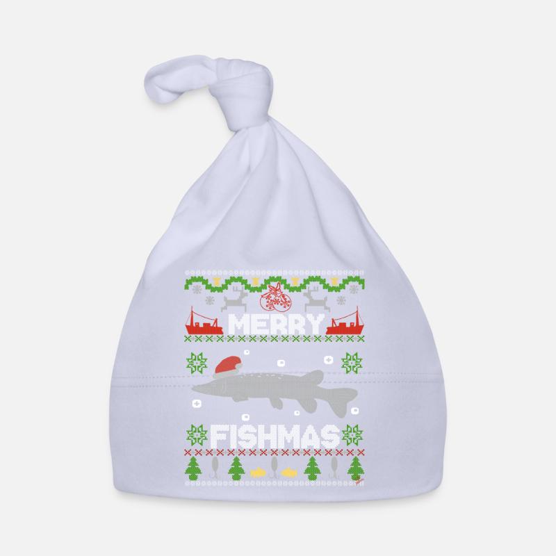 Zander Claus ® Das Original - Merry Fishmas Baby Bio-Mütze