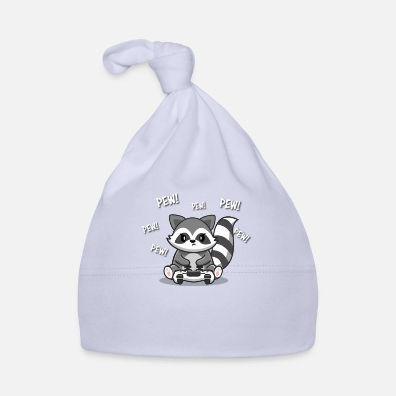 Waschbär Baby Bio-Mütze