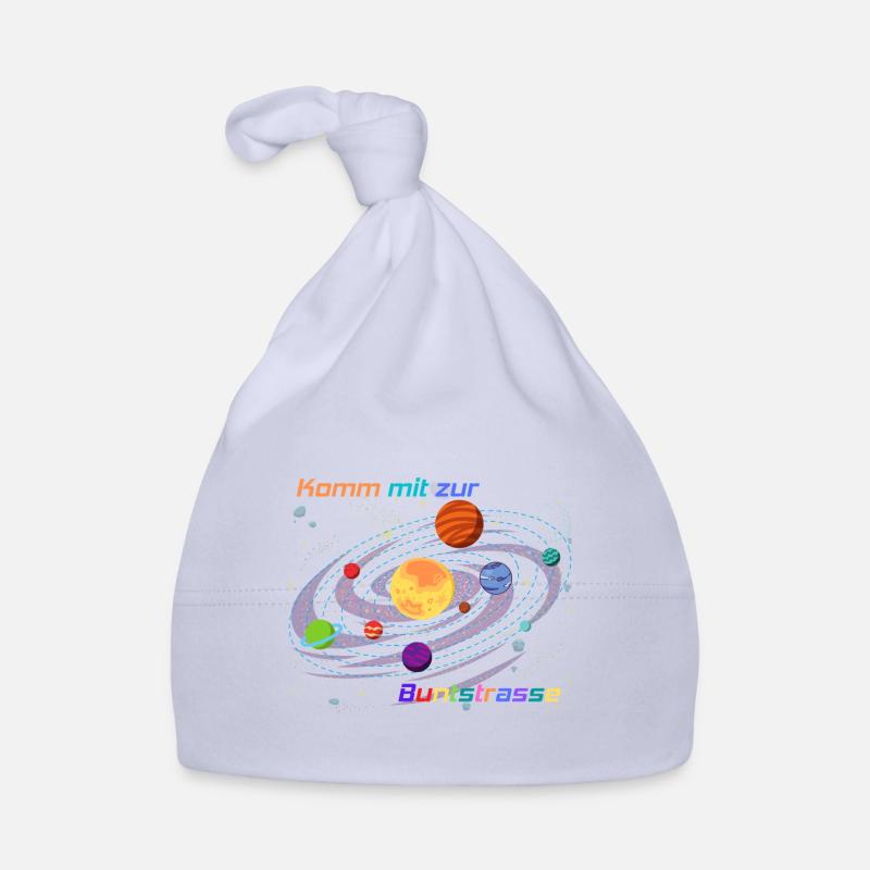 Planets Universe Space Organic Baby Cap