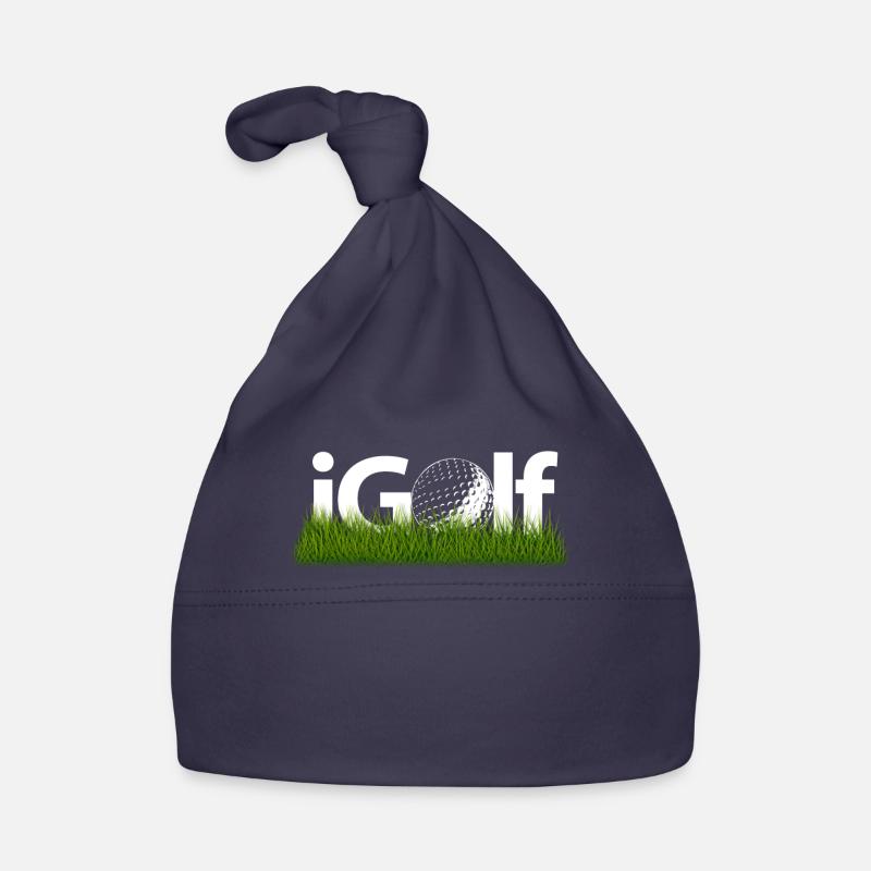 Golfer golfing gift Organic Baby Cap
