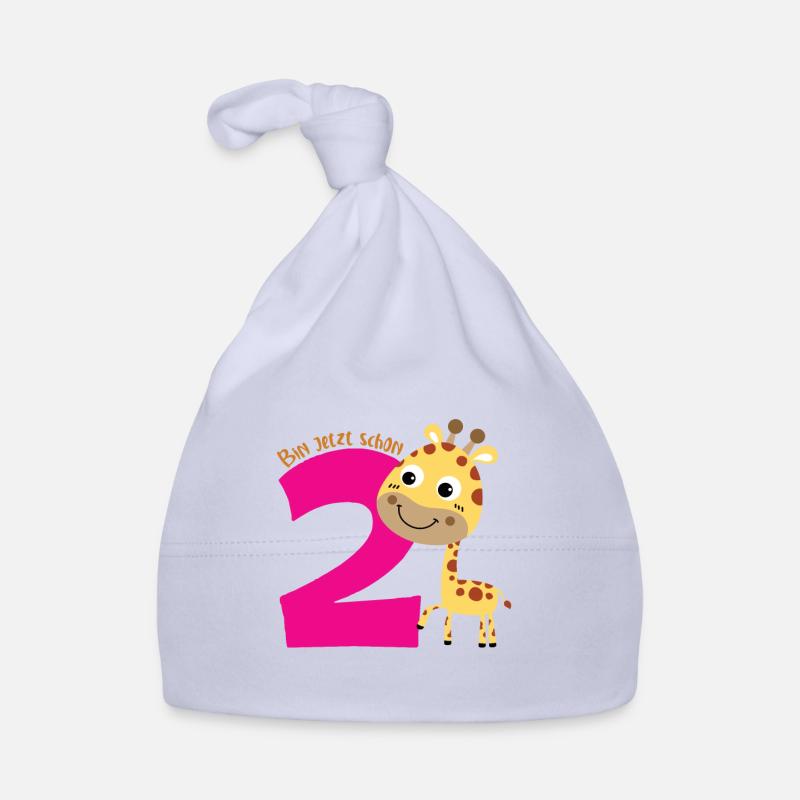 2. Geburtstag bin jetzt schon 2 Jahre Idee Baby Bio-Mütze