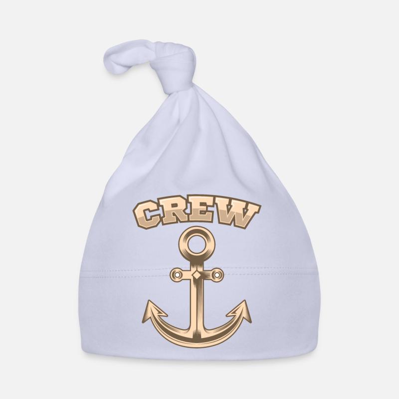 SAIL CREW gift sailors for sailing team ANCHOR Organic Baby Cap