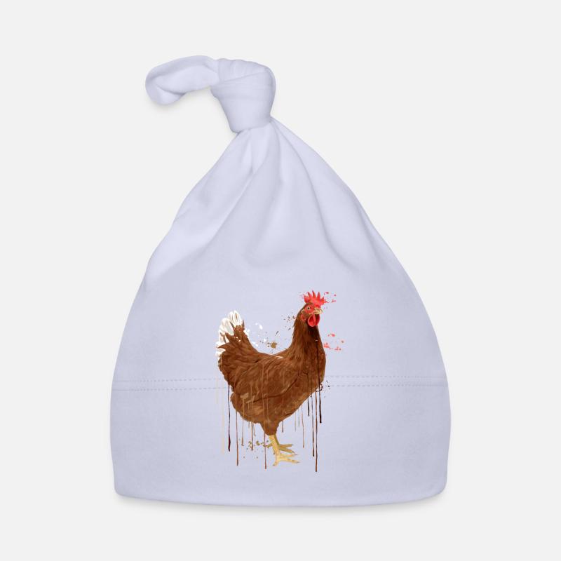 Chicken Drip Organic Baby Cap