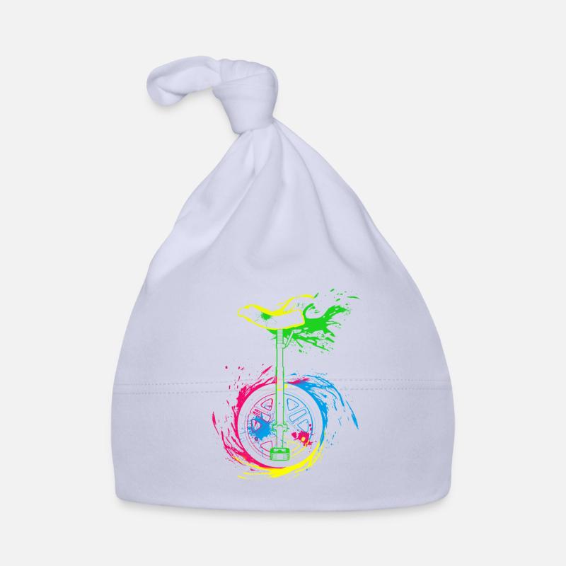 Splash Monocycle - Bonnet bio Bébé - ciel