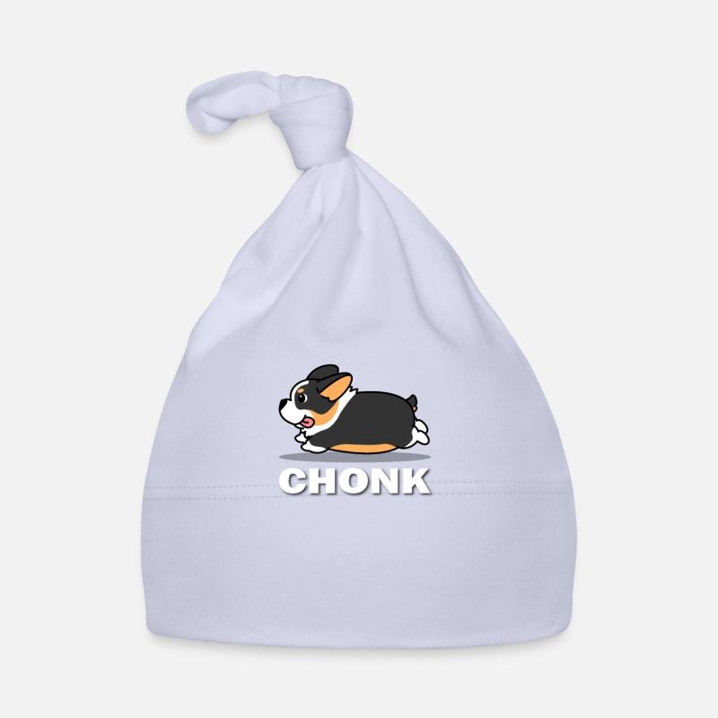 Corgi - Bonnet bio Bébé - ciel