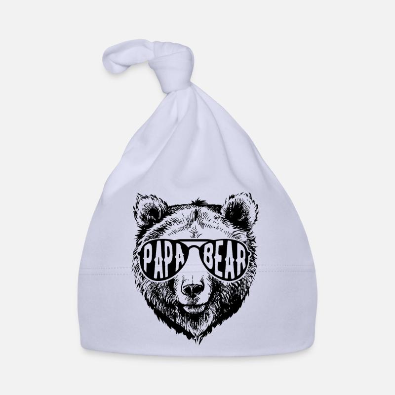 Papa Ours Bonnet bio Bébé