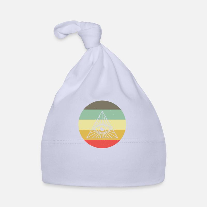 Mason Mason Illuminati All Seeing Eye Organic Baby Cap