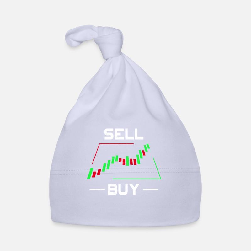 Stock Market Trader Candlestick Chart Trading Gift Organic Baby Cap