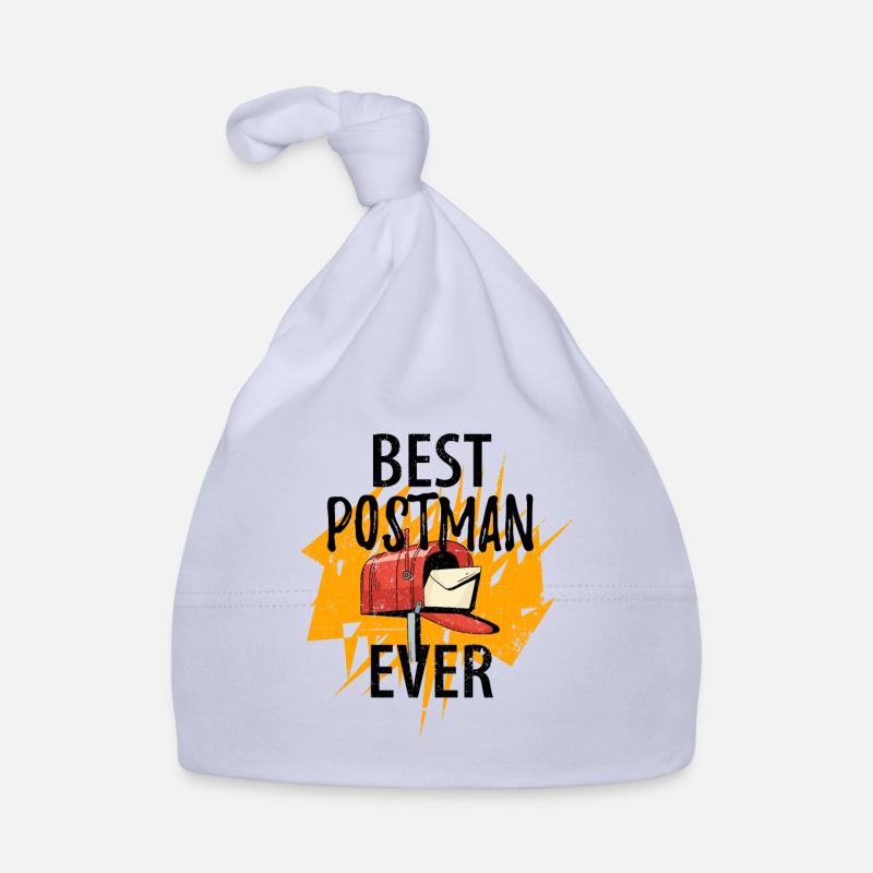 Postman Postman Delivery Parcel Delivery Organic Baby Cap
