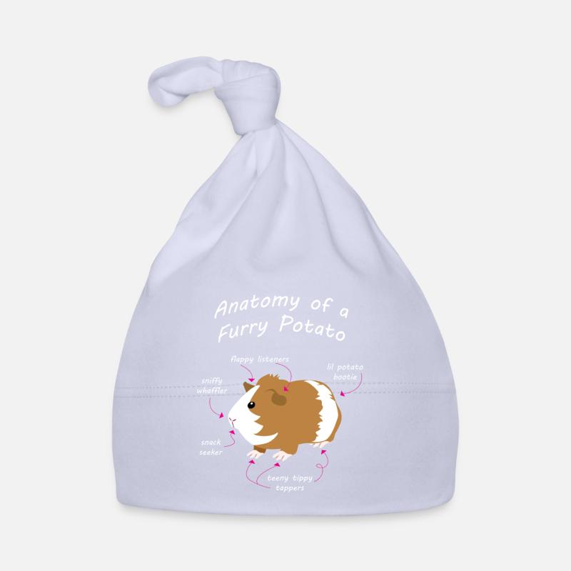 Cadeau pour les propriétaires de cochons d'Inde mignons Bonnet bio Bébé