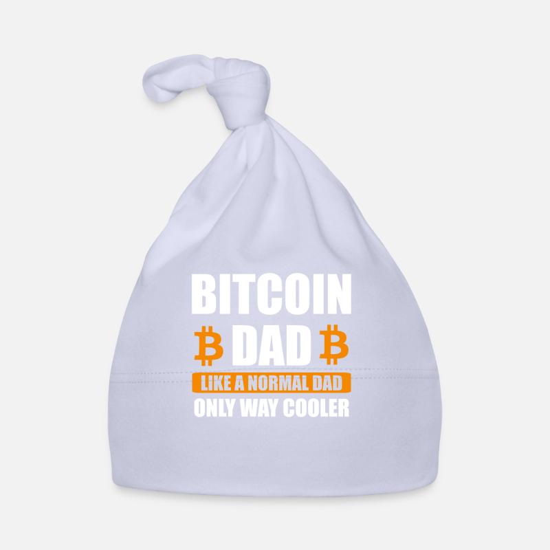Bitcoin Dad BTC Trader Currency Geschenk Baby Bio-Mütze