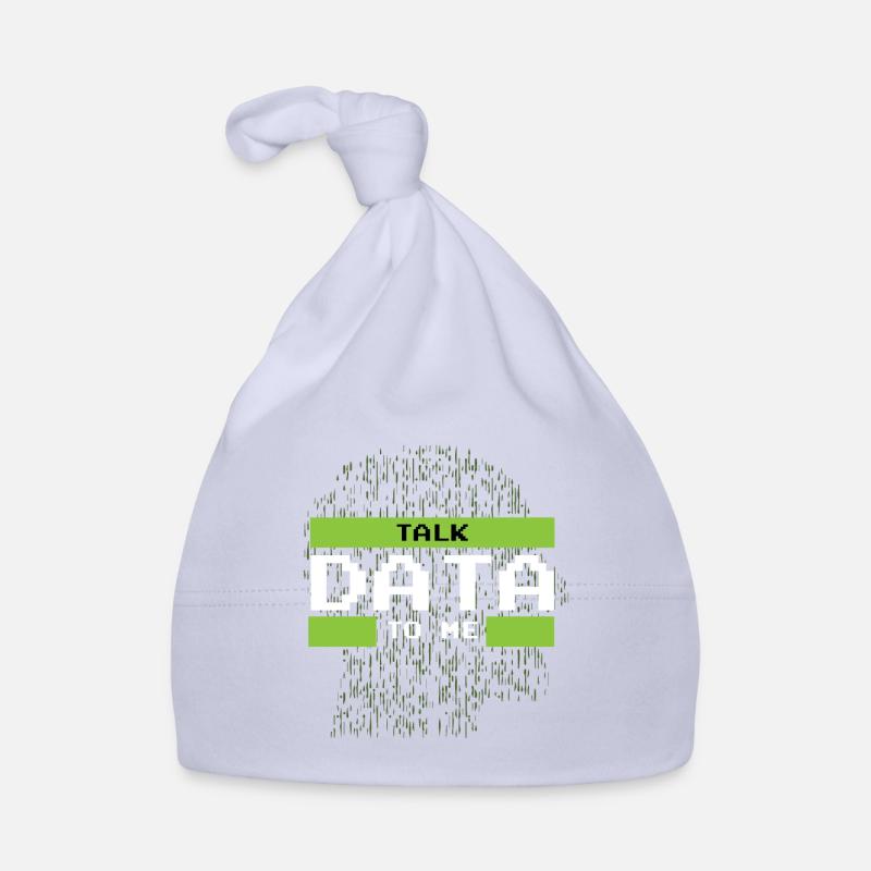 Talk Data To me Data Science and Datascientist Organic Baby Cap