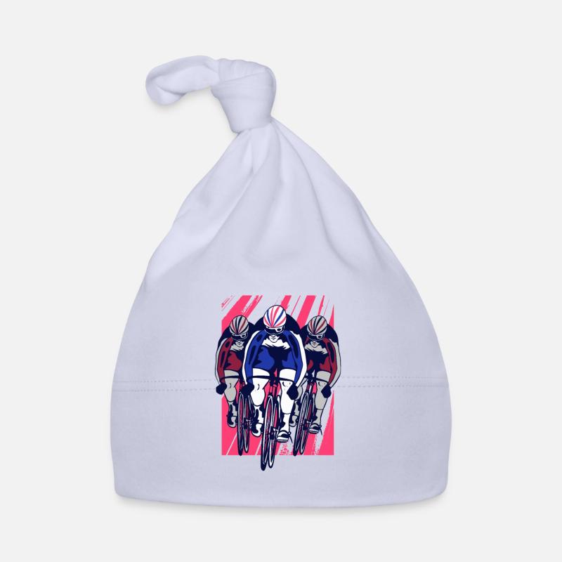 Course cycliste par équipe Bonnet bio Bébé