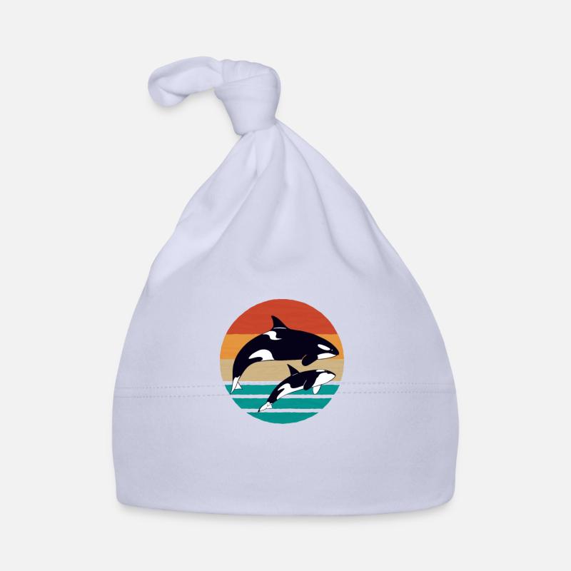 Conception d'orque mignonne Bonnet bio Bébé