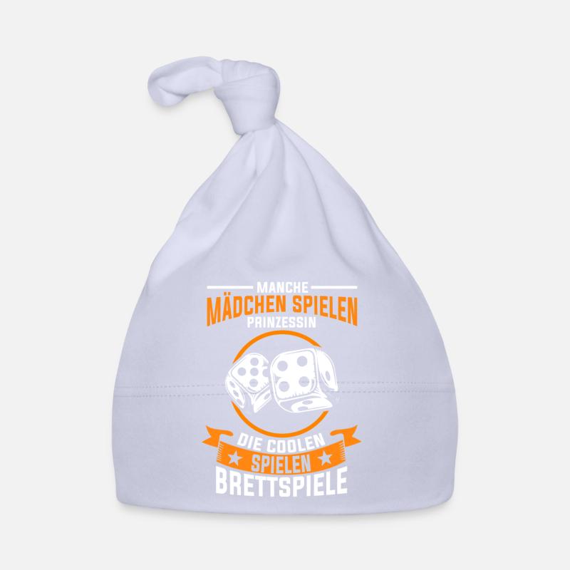 Brettspiele Mädchen - Baby Bio-Mütze - Sky