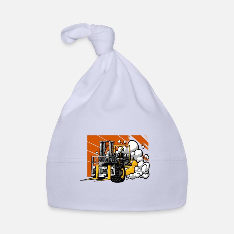 Chariots élévateurs Course Cadeau Élévateur élévateur cool Bonnet bio Bébé