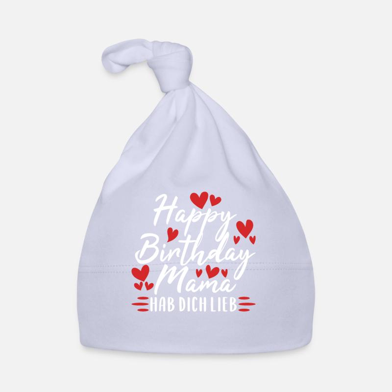 Mama Geburtstag Mutter Geschenk Baby Bio-Mütze