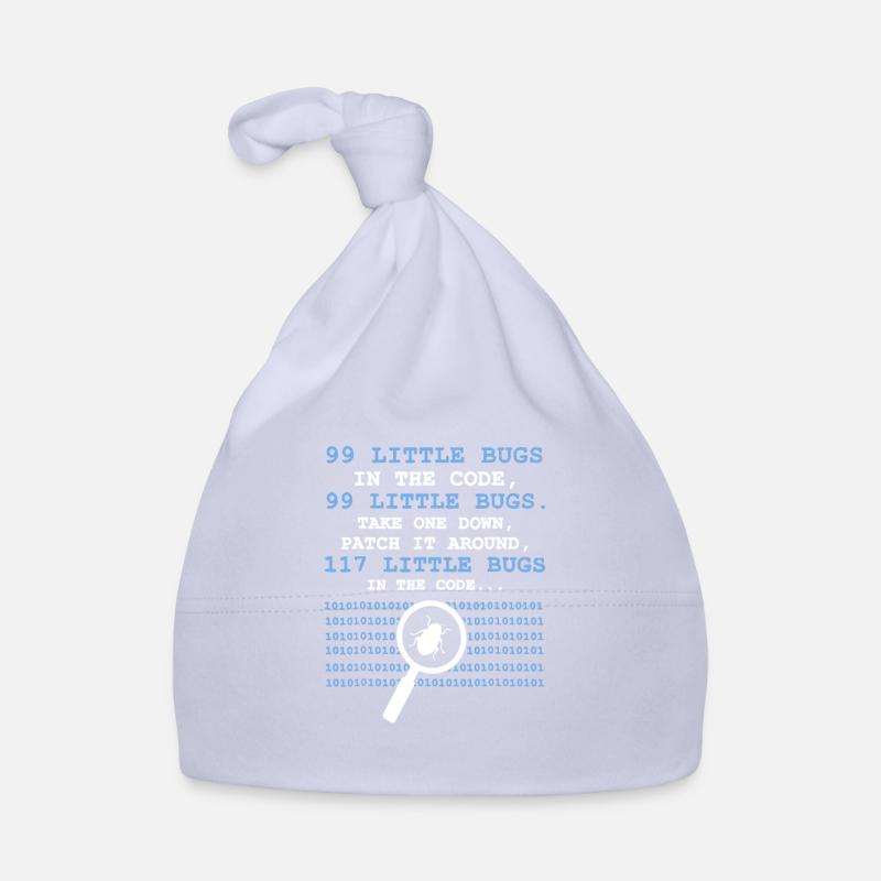 Programmierer - Baby Bio-Mütze - Sky