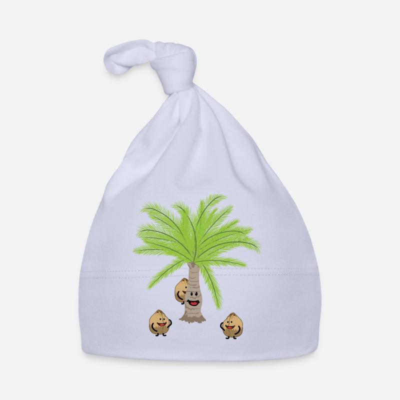 Coconut Palm Trees Nut Nuts Botanical Organic Baby Cap