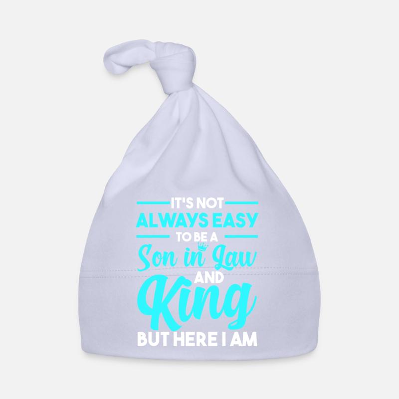 Schwiegersohn Geschenk Baby Bio-Mütze