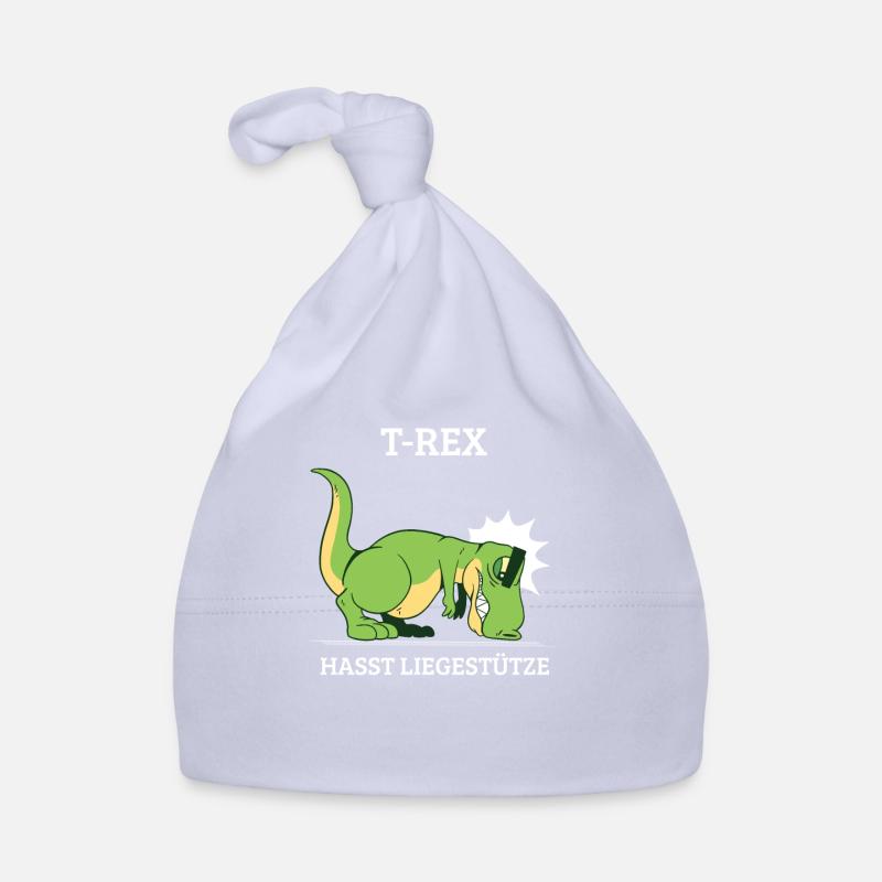 T-Rex Hasst Liegestütze Lustig Trex Pushups Dino Baby Bio-Mütze