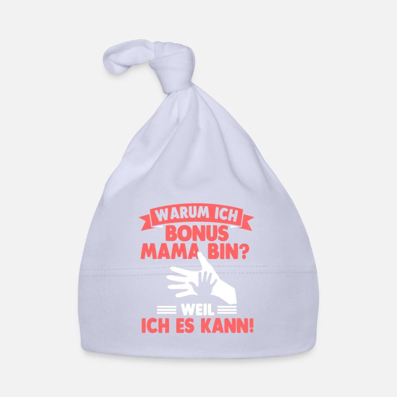 Bonus Mama Muttertag Stiefmutter Baby Bio-Mütze