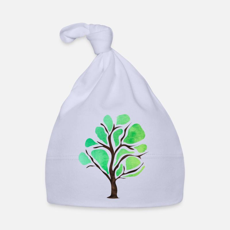 Baum Bäume Umweltschutz Naturschutz CO2 Sauerstoff Baby Bio-Mütze