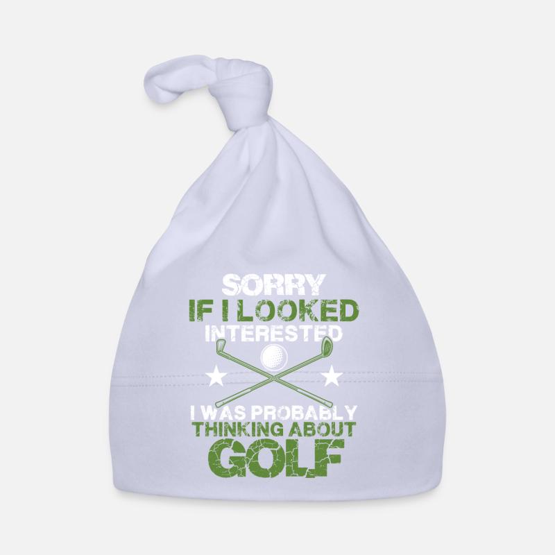 golf golfer Organic Baby Cap