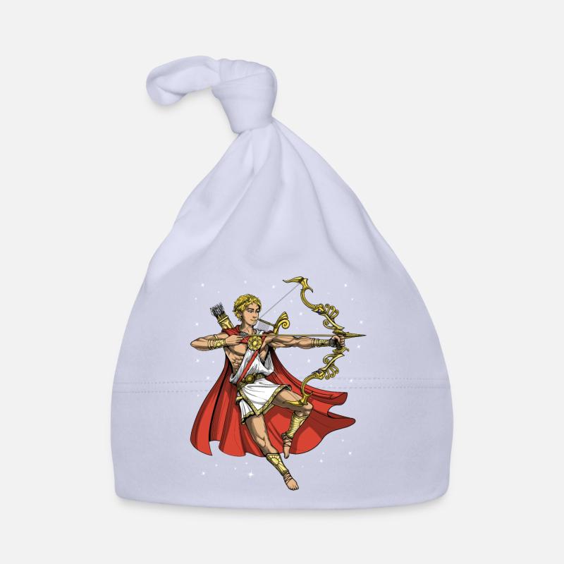 Altgriechischer Gott Apollo Baby Bio-Mütze