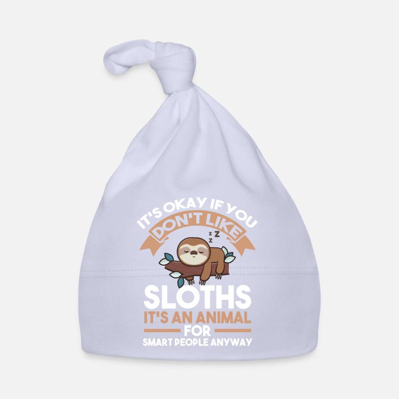 Luiaard Luiaard Luiaards Saai Cadeau Bio-muts voor baby's