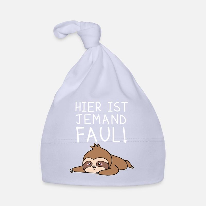 Faultier Lustig Baby Bio-Mütze