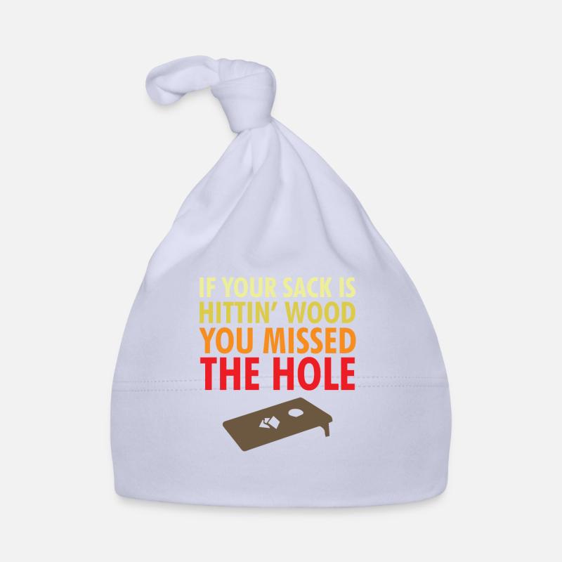 Cornhole cadeau cornhole amant Chemise Cornhol Bonnet bio Bébé