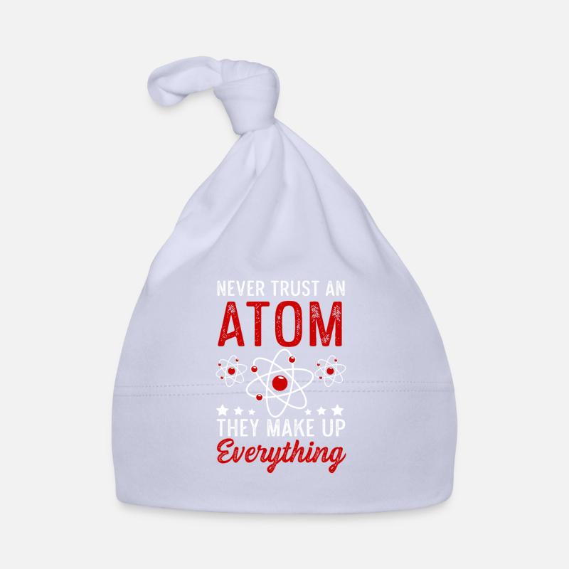 Atom Make Up Everything Physics Physicist Gift Organic Baby Cap