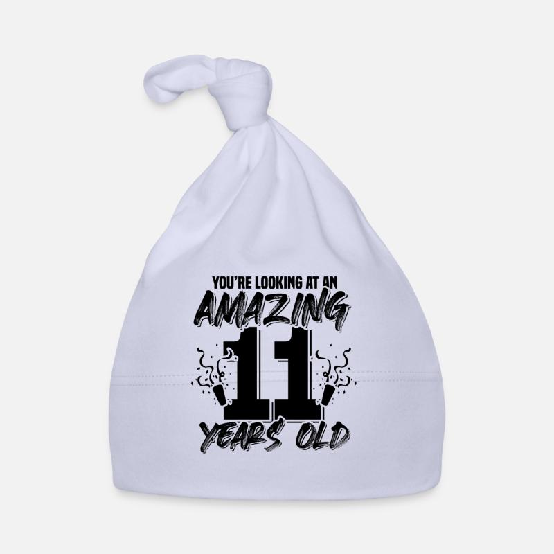 11 years birthday Organic Baby Cap