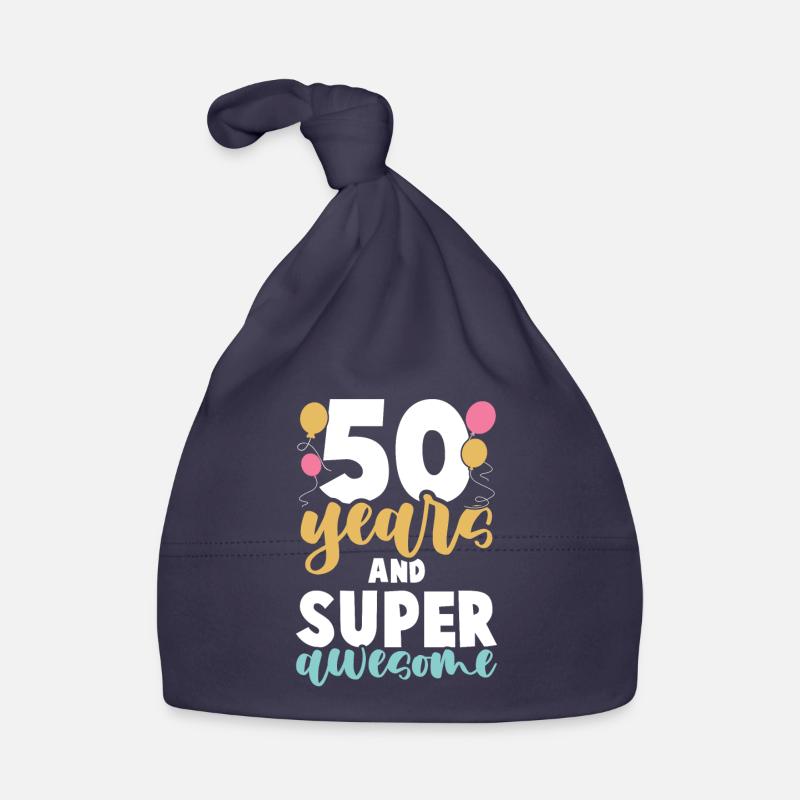 50 ans d’anniversaire Bonnet bio Bébé
