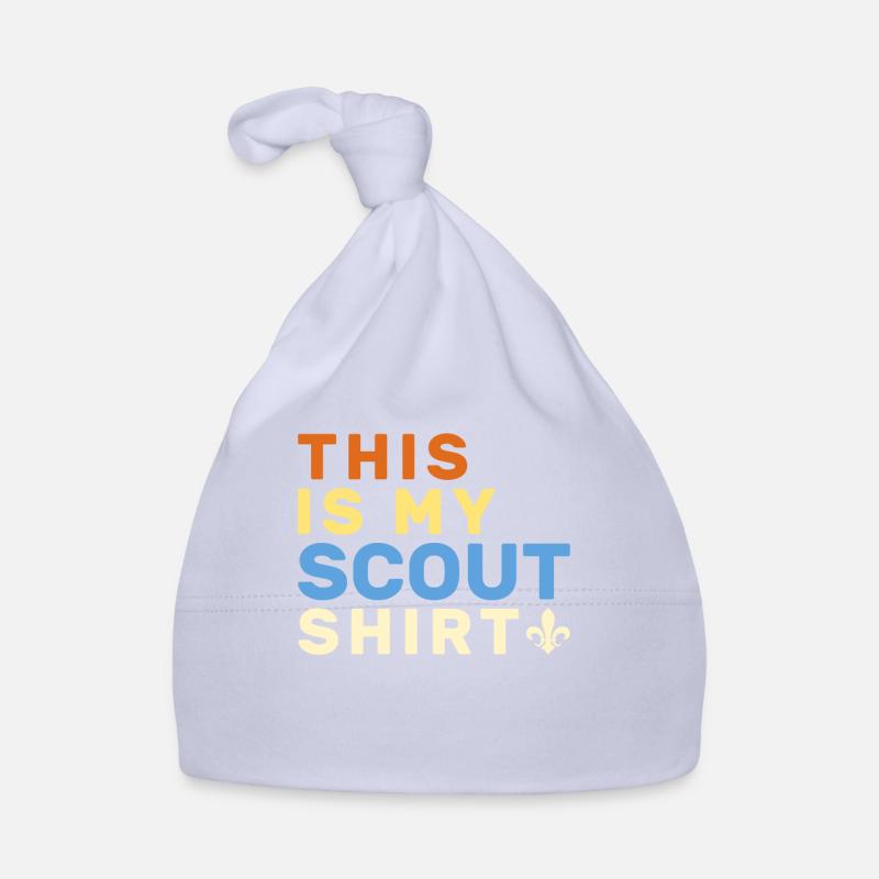 Scouting Scouting Gift - Organic Baby Cap - sky