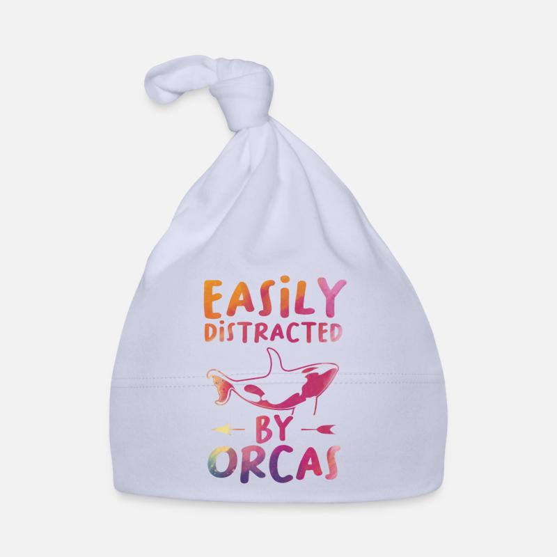 Orque Orca Cadeau Bonnet bio Bébé