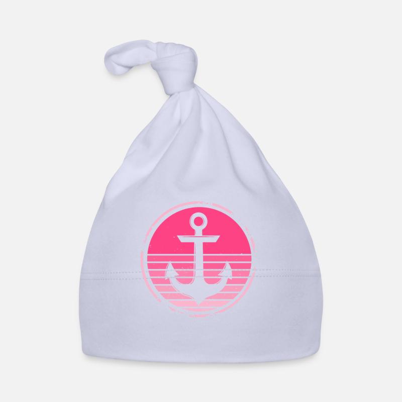 Anker Schiff Segeln Geschenk Baby Bio-Mütze