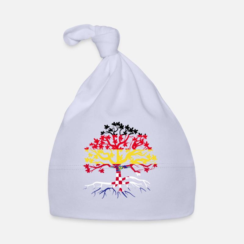 German Croatian Roots German Gift Organic Baby Cap
