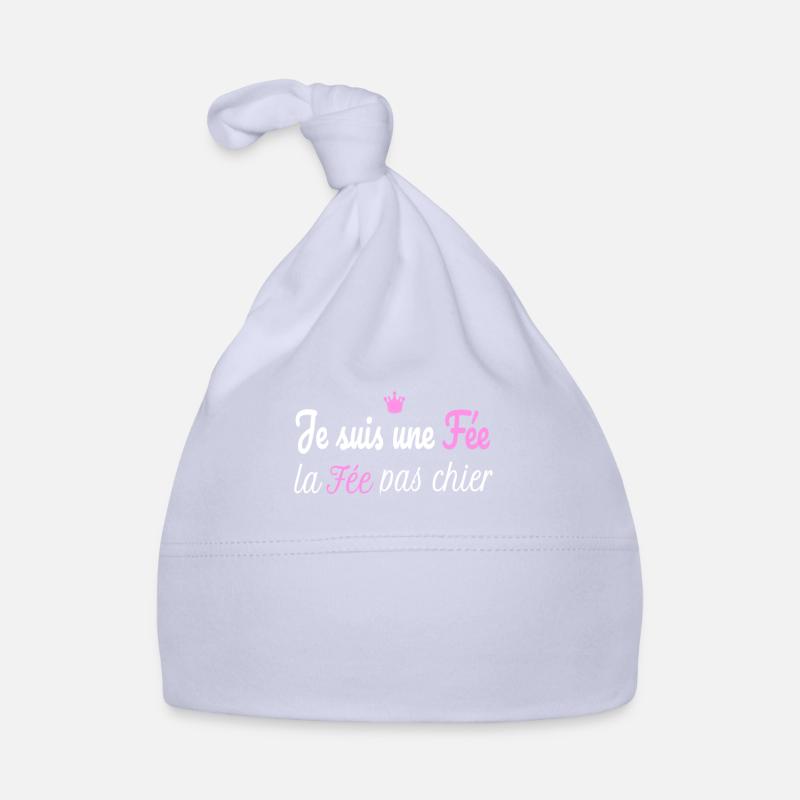 Je Suis Une Fée La Fée Pas Chier Bonnet bio Bébé