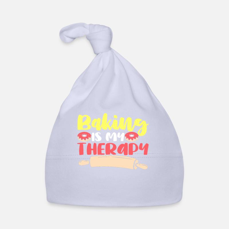 Baking Therapy Baking Baking Lovers Donuts Organic Baby Cap