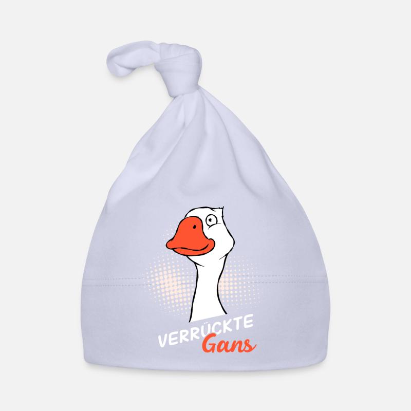 Gans - Baby Bio-Mütze - Sky