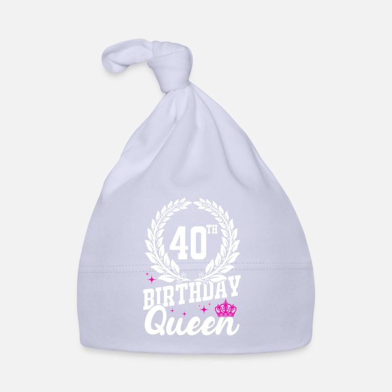 40e anniversaire Bonnet bio Bébé